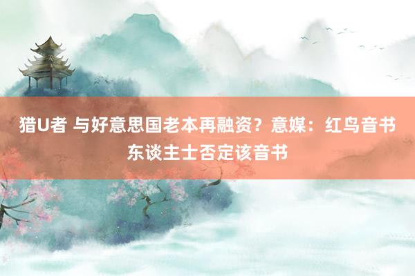 猎U者 与好意思国老本再融资？意媒：红鸟音书东谈主士否定该音书
